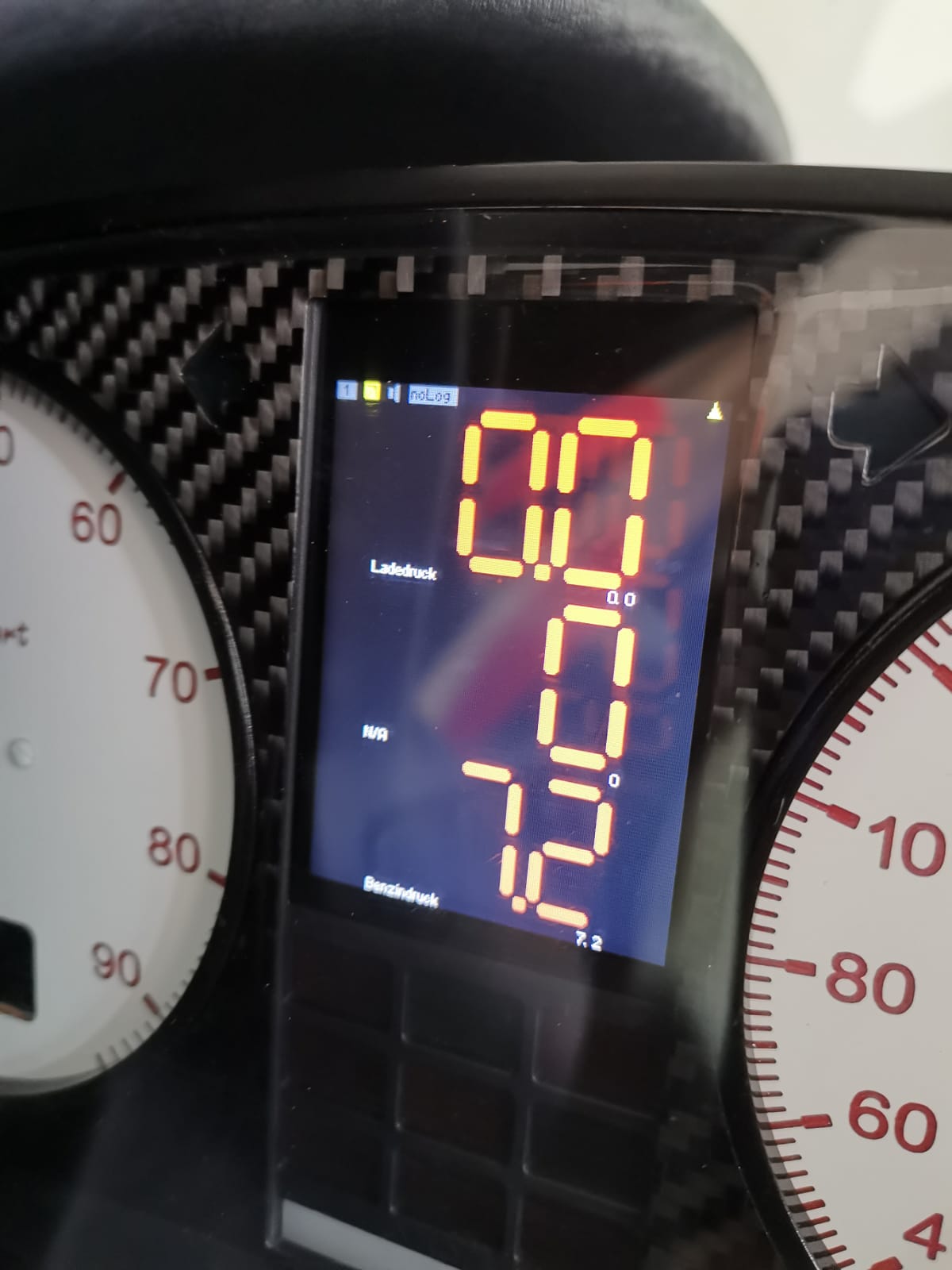 MFA28 Audi 80 tacho display umbau S2 RS2 B3 B4